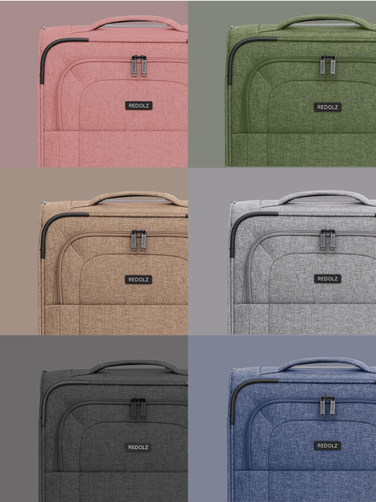 REDOLZ Kabinen Trolley Essentials 12, Weichschalen Koffer