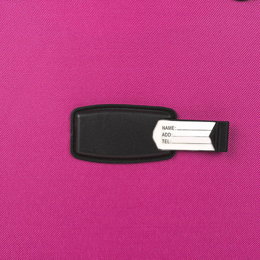 ITACA Reisekoffer klein Fuchsia, robust mit 4 Rollen